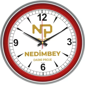 V30-523-GK Plastik Duvar Saati